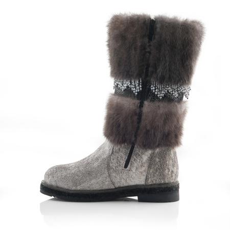 Унты женские из камуса лошади "Норка"